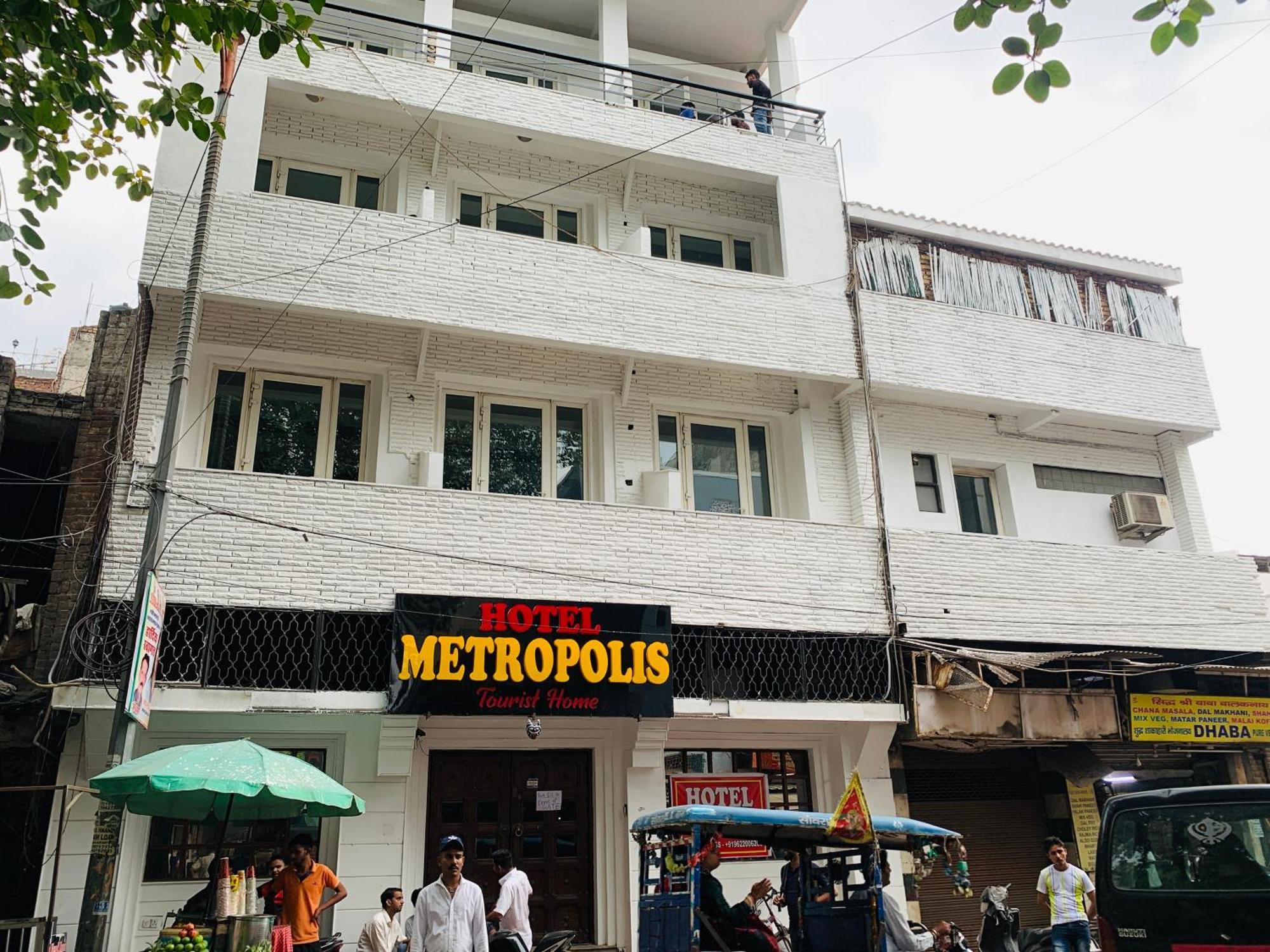 Metropolis Tourist Home Paharganj New Delhi Exteriör bild